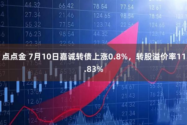 点点金 7月10日嘉诚转债上涨0.8%，转股溢价率11.83%