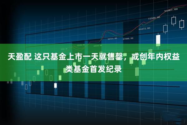 天盈配 这只基金上市一天就售罄，或创年内权益类基金首发纪录
