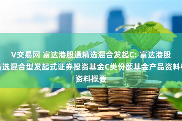 V交易网 富达港股通精选混合发起C: 富达港股通精选混合型发起式证券投资基金C类份额基金产品资料概要